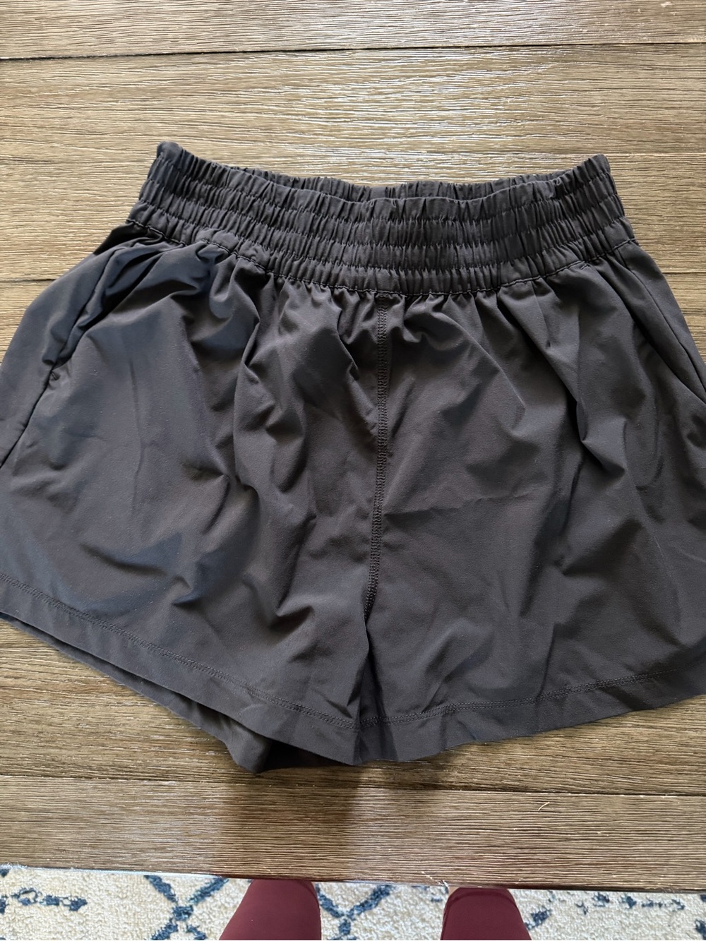 Black Women's Vuori Athletic Shorts